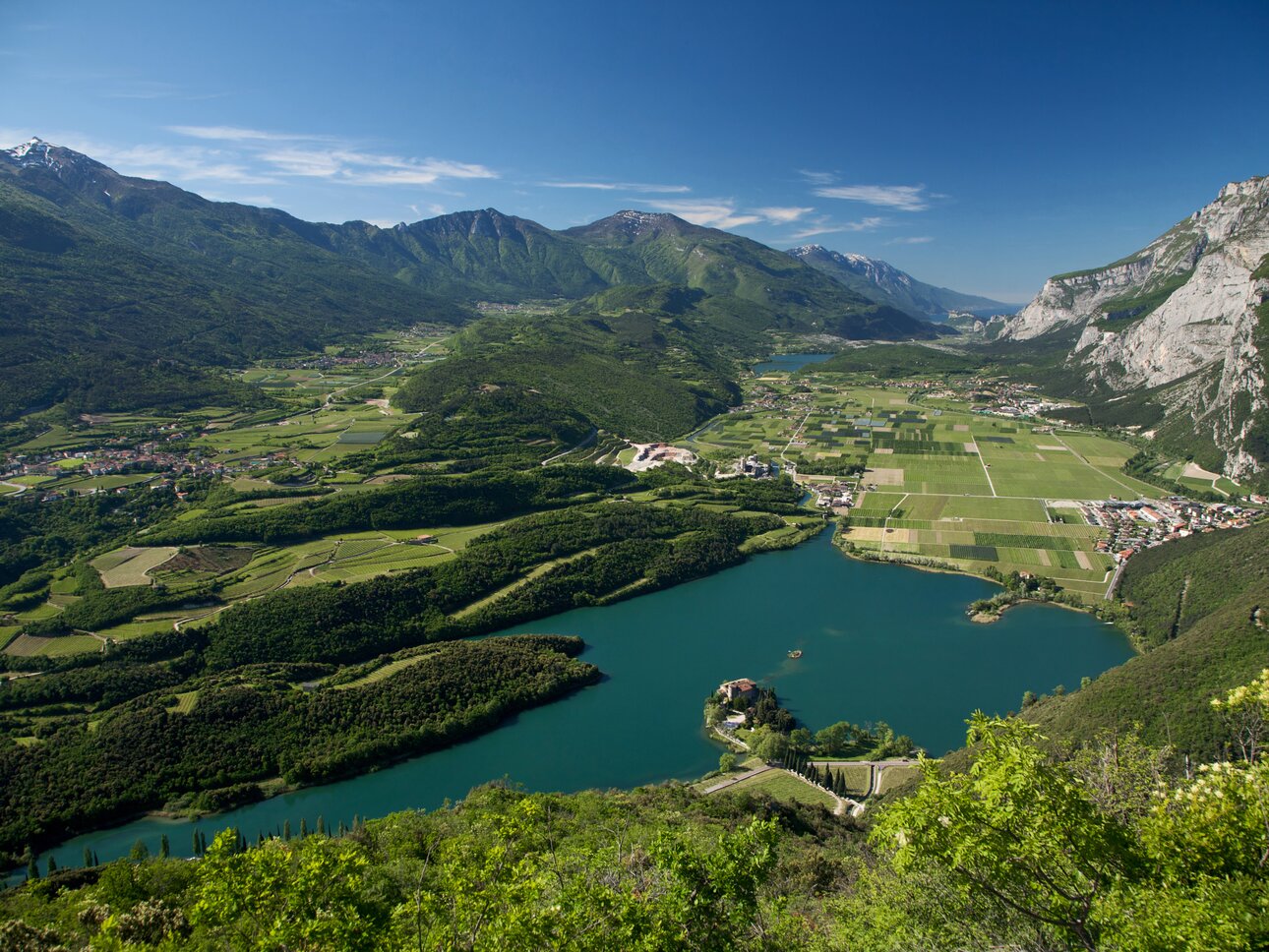 Lago Di Toblino Natura Laghi Trentino