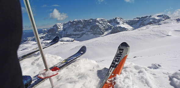 Imparare a  sciare a Madonna di Campiglio