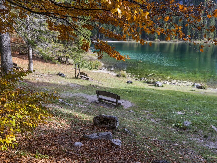 Lago di Tovel Italy near Trento