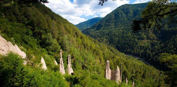 Piramidi di Segonzano | © Foto Archivio Apt Pinè e Cembra