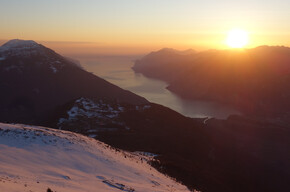 Sonnenuntergang von Monte Stivo | © Garda Trentino