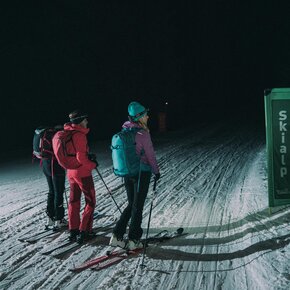 Skialp track by night | © Madonna di Campiglio Azienda per il Turismo 