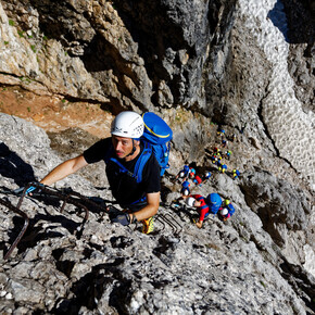Dolomiti Palaronda Ferrata Explorer Tour Nord - 1st stage | © APT San Martino di Castrozza, Primiero e Vanoi