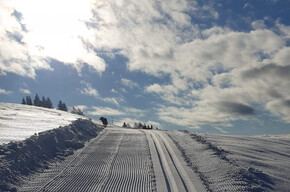 A piedi sulla neve da Maso Stasal di Rumo ai grandi prati di Fresna | © APT Val di Non Soc. Coop.