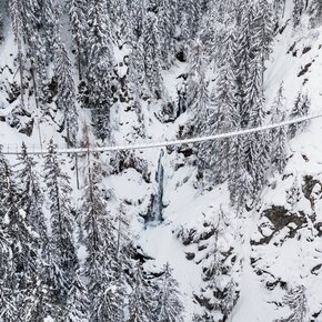 Ponte sospeso in Val di Rabbi | © Azienda per Il Turismo Val di Sole