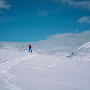 Ski mountaineering at the Presena Glacier | © APT Valli di Sole, Peio e Rabbi