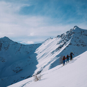 Ski mountaineering on Mount Sole | © APT Valli di Sole, Peio e Rabbi