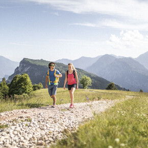 Verso la cima del Monte Casale | © Garda Trentino 