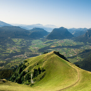 Panoramica dal Monte Valandro | © Garda Trentino 