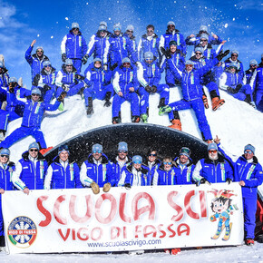 Scuola Italiana di Sci Vigo di Fassa Passo Costalunga