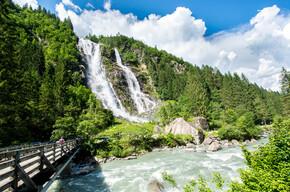 Cascate Nardis viste dal ristorante