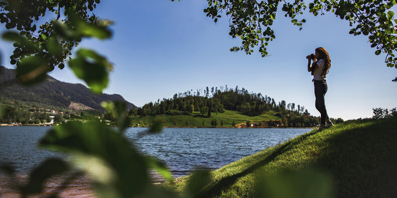 Озеро Серрайа в Базельга-ди-Пине #2