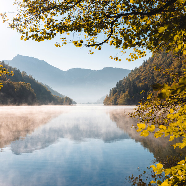 Valsugana - Lago di Levico - Panorama autunnale - Foliage | © Mathäus Gartner