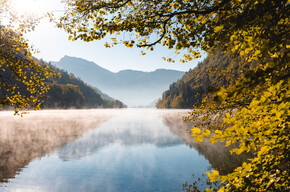 Valsugana - Lago di Levico - Panorama autunnale - Foliage | © Mathäus Gartner