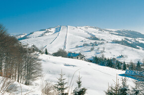 Ski pistes in San Valentino