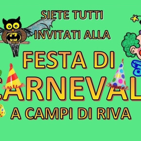 Festa di Carnevale a Campi di Riva