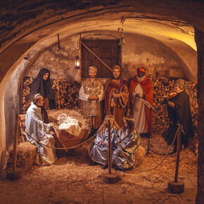 Living nativity in Calavino