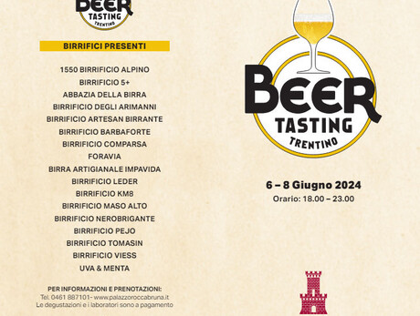 Beer Tasting - Trentino's craft beer - Palazzo Roccabruna