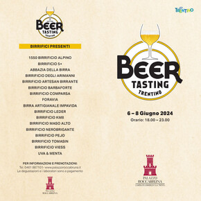 Beer Tasting - Trentino's craft beer - Palazzo Roccabruna