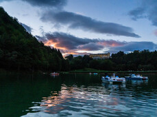 Dinner in the boat under the stars - PEDAL BOAT|7th July