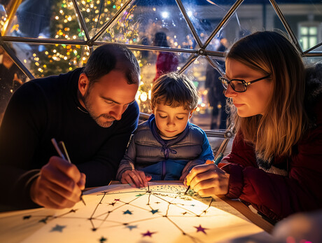 Crea la tua costellazione - Natale della Scienza al Quartiere Le Albere - MUSE