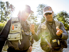 Esperienza di pesca in Trentino con Trentino Fishing Guides