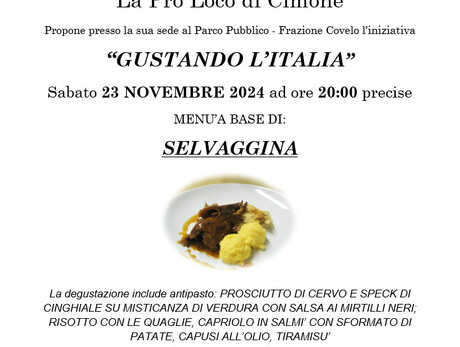 Tasting Italy - La Pro Loco di Cimone