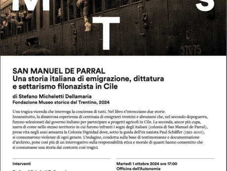 SAN MANUEL DE PARRAL - Una storia italiana di emigrazione, dittatura e settarismo filonazista in Cile di Stefano Micheletti Dellamaria