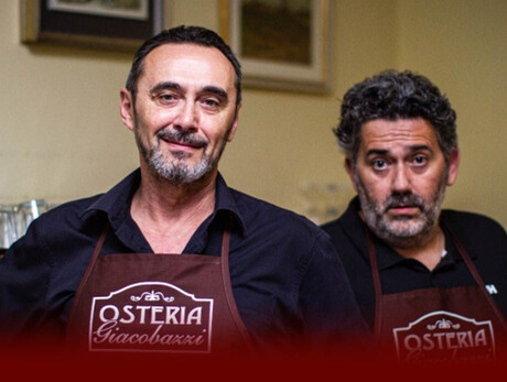 Osteria Giacobazzi - Giuseppe Giacobazzi e Andrea Vasumi