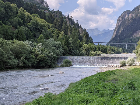 Parco fluviale a Canal San Bovo