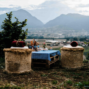 Picnic al tramonto