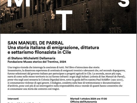 San Manuel De Parral - Una storia italiana di emigrazione, dittatura e settarismo filonazista in Cile di Stefano Micheletti Dellamaria