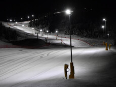 Sci notturno sul Monte Bondone