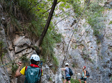 Rio Secco via ferrata with Alpine Guide