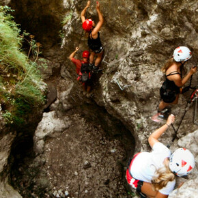 Via Ferrata Rio Secco Family with Alpine Guide