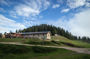 Sunrise at Malga di Romeno