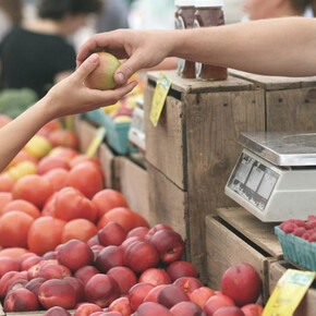   Farmers markets