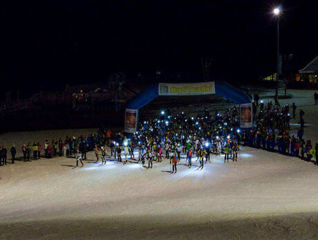 Lunagaro - skimuntaineerig competition by night