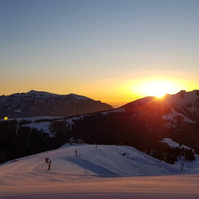 Trentino Ski Sunrise 