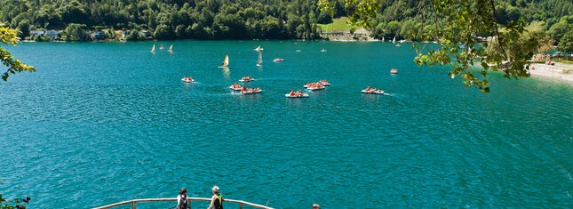 Ledrenské jezero, dovolená u jezera