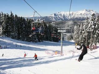 Die Skipisten der italienischen Dolomiten