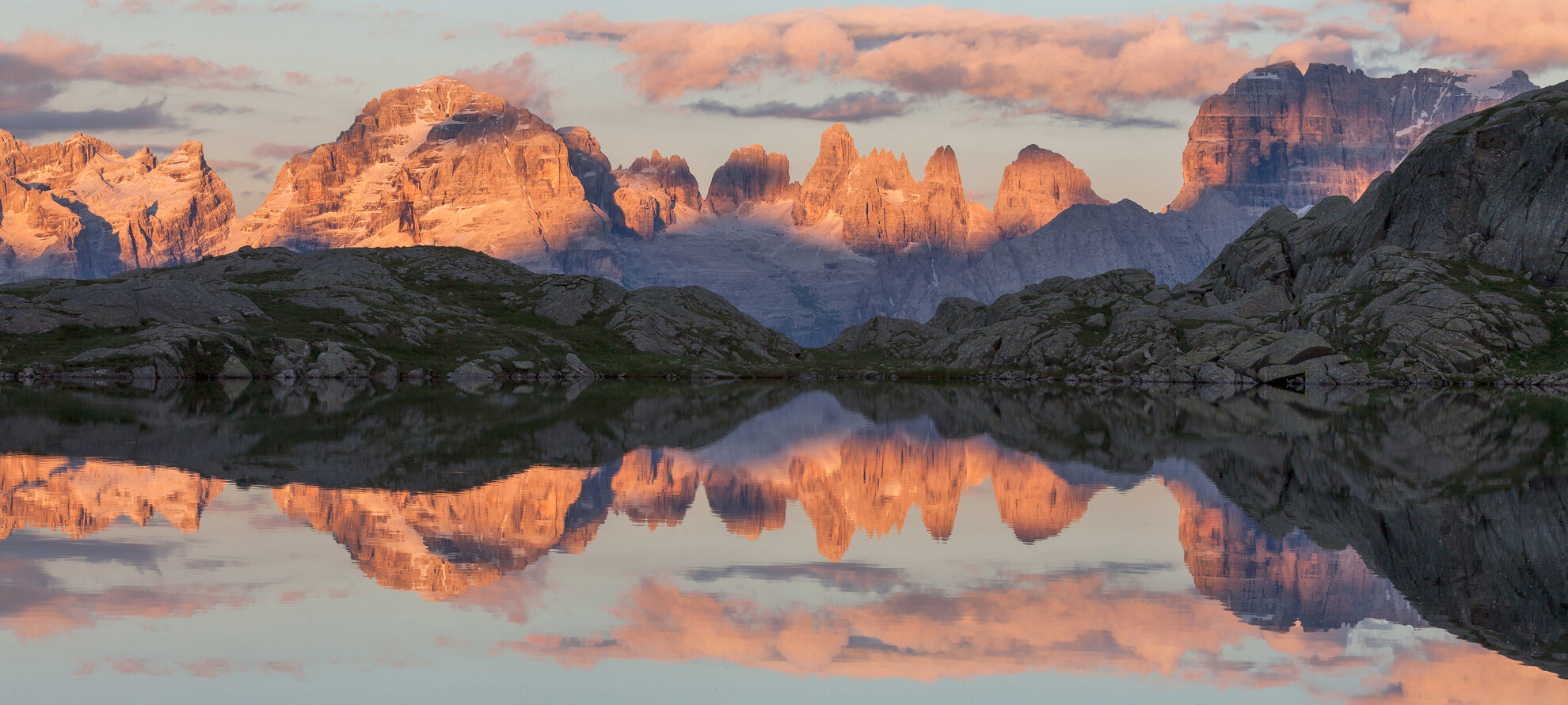 Madonna di Campiglio - Gruppo del Brenta dal Lago Nero - Dolomiten