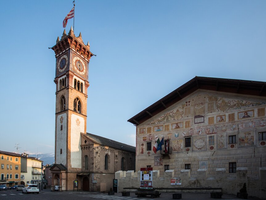 Cavalese - Historisch centrum - Palazzo della Magnifica Comunità di Fiemme  