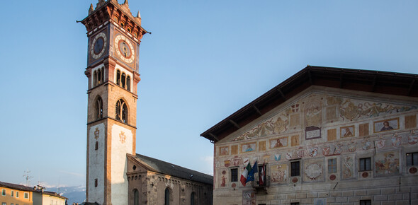 Cavalese - Historical buildings the Palazzo della Magnifica Comunità di Fiemme