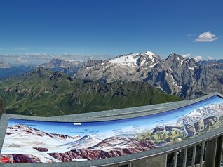 Val di Fassa - Passo Pordoi - Rifugio Maria al Sass Pordoi
