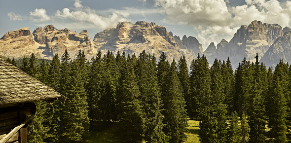 Val Rendena - Panorama delle Dolomiti di Brenta