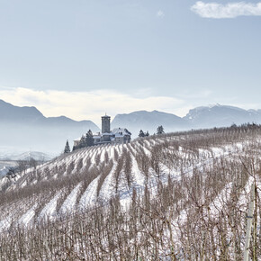 Val di Non - Castel Valer - Panorama invernale
