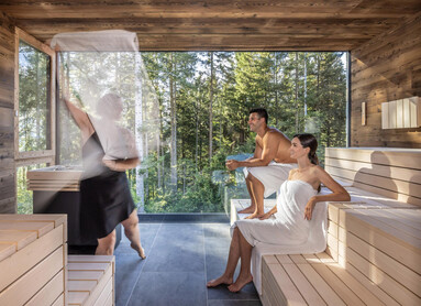 Aufguss sauna