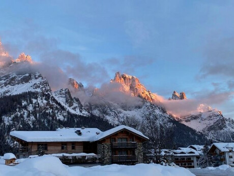 Enrosadira Time a San Martino di Castrozza