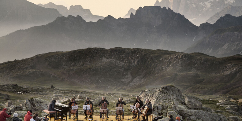 PRESTIGIOUS ARTISTS AT THE FESTIVAL "SOUNDS OF THE DOLOMITES"  #1